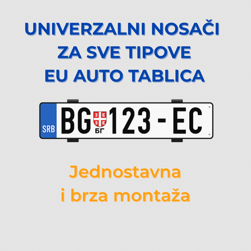 DISKRETNI NOSAČI ZA TABLICE